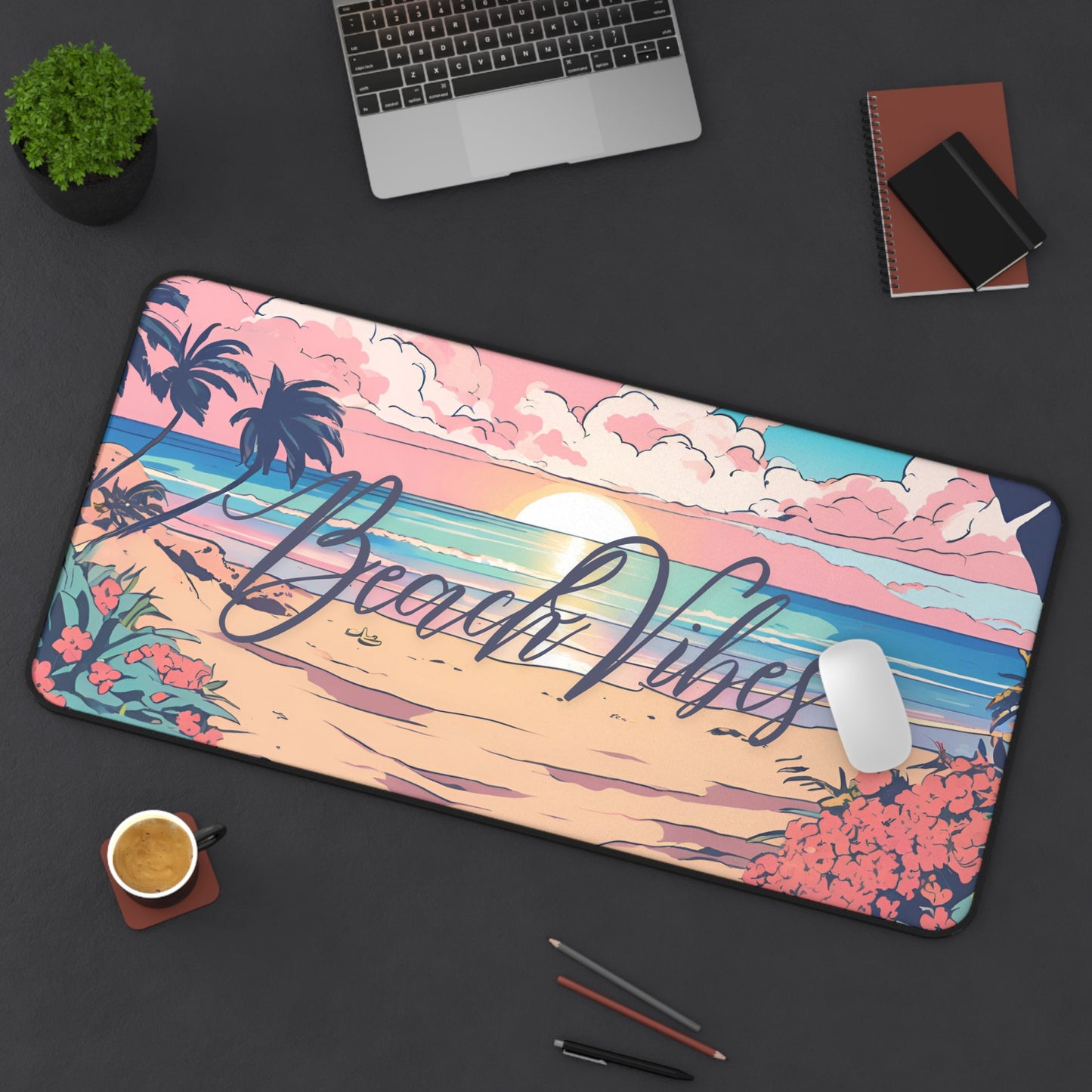 Ultra Smooth Mouse Pad Mat Beach