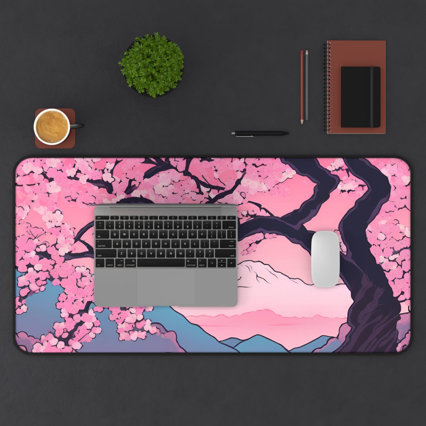 Desk Mat Cherry Blossom