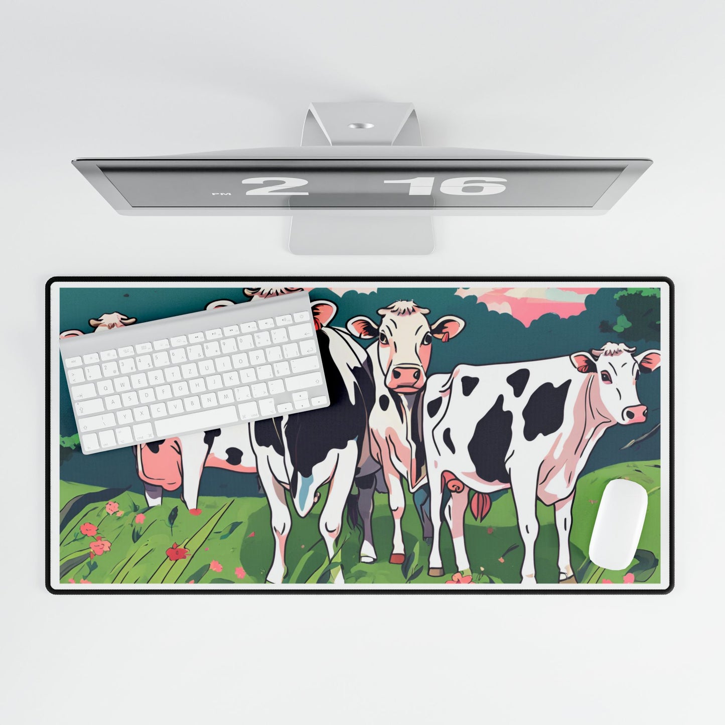 Ultra Smooth Mouse Pad Mat Cow