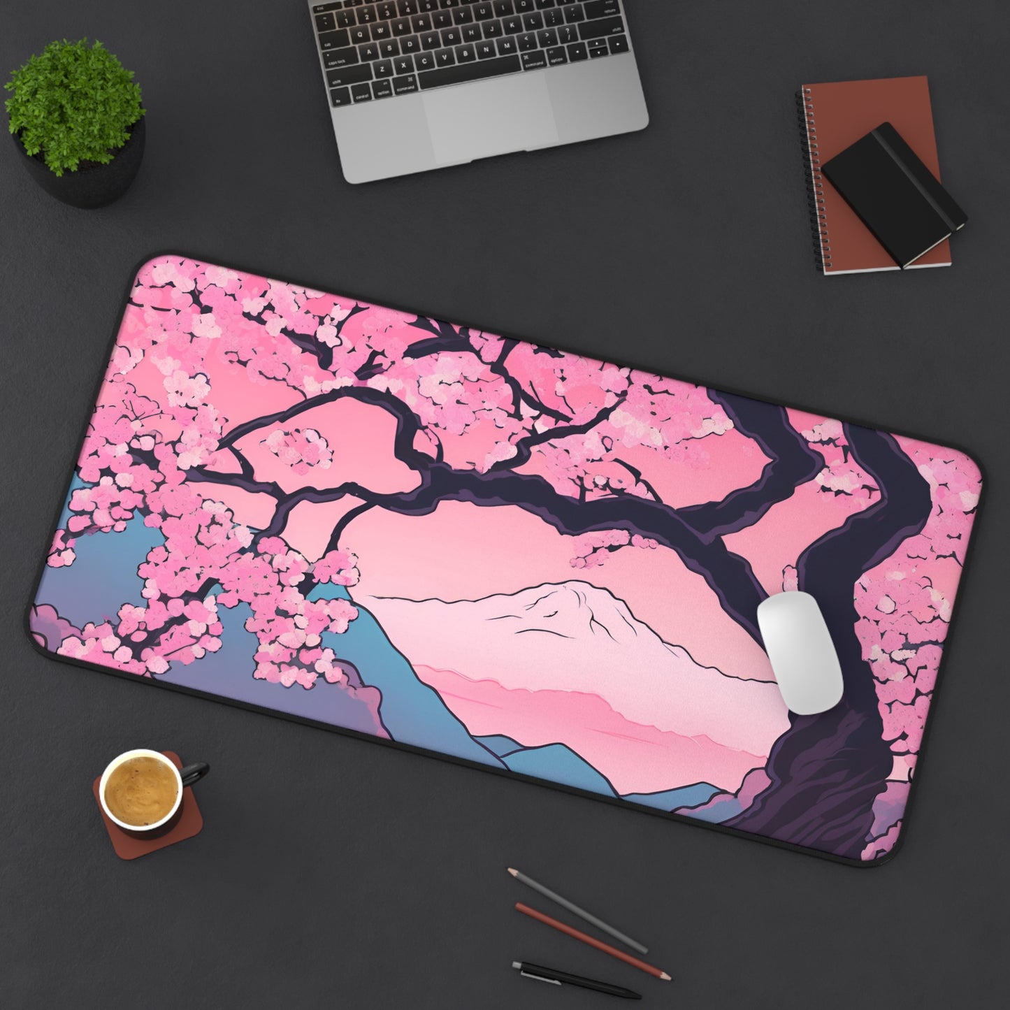 Desk Mat Cherry Blossom