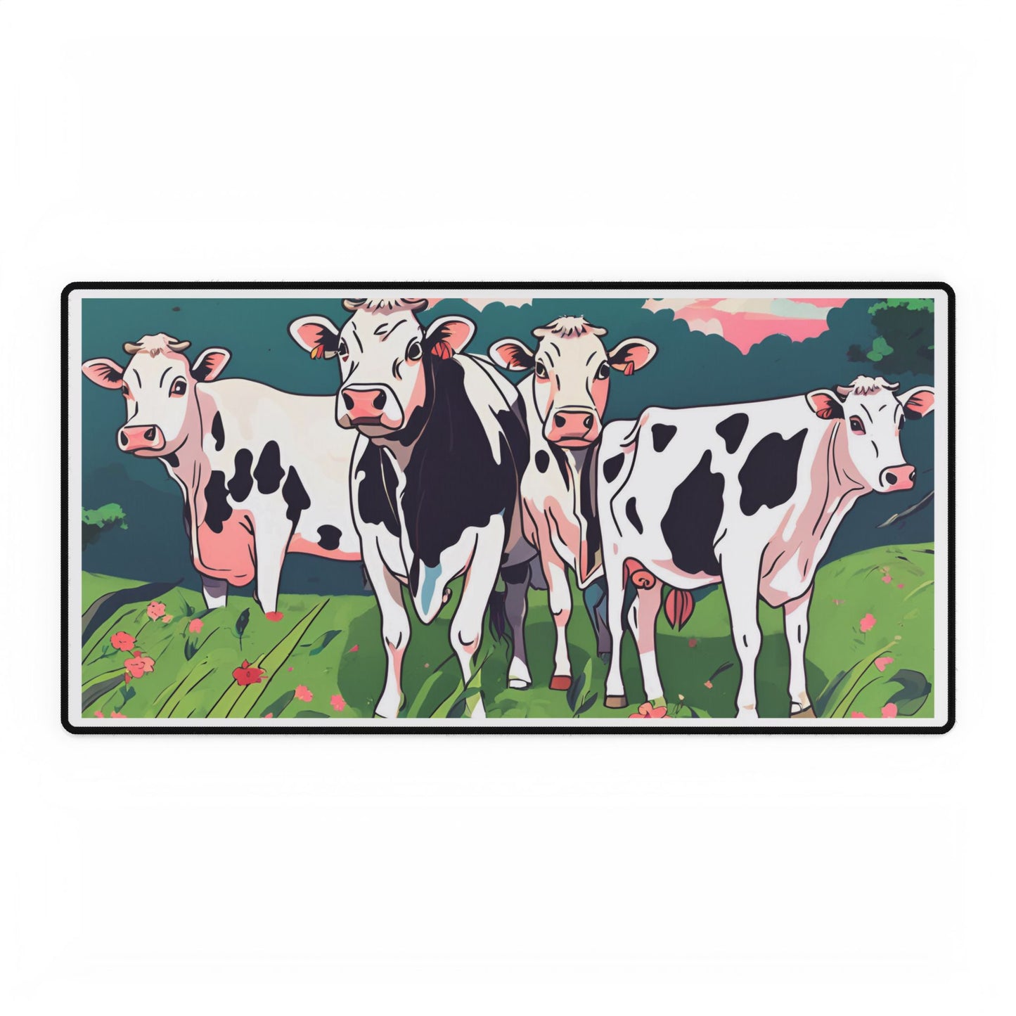 Ultra Smooth Mouse Pad Mat Cow